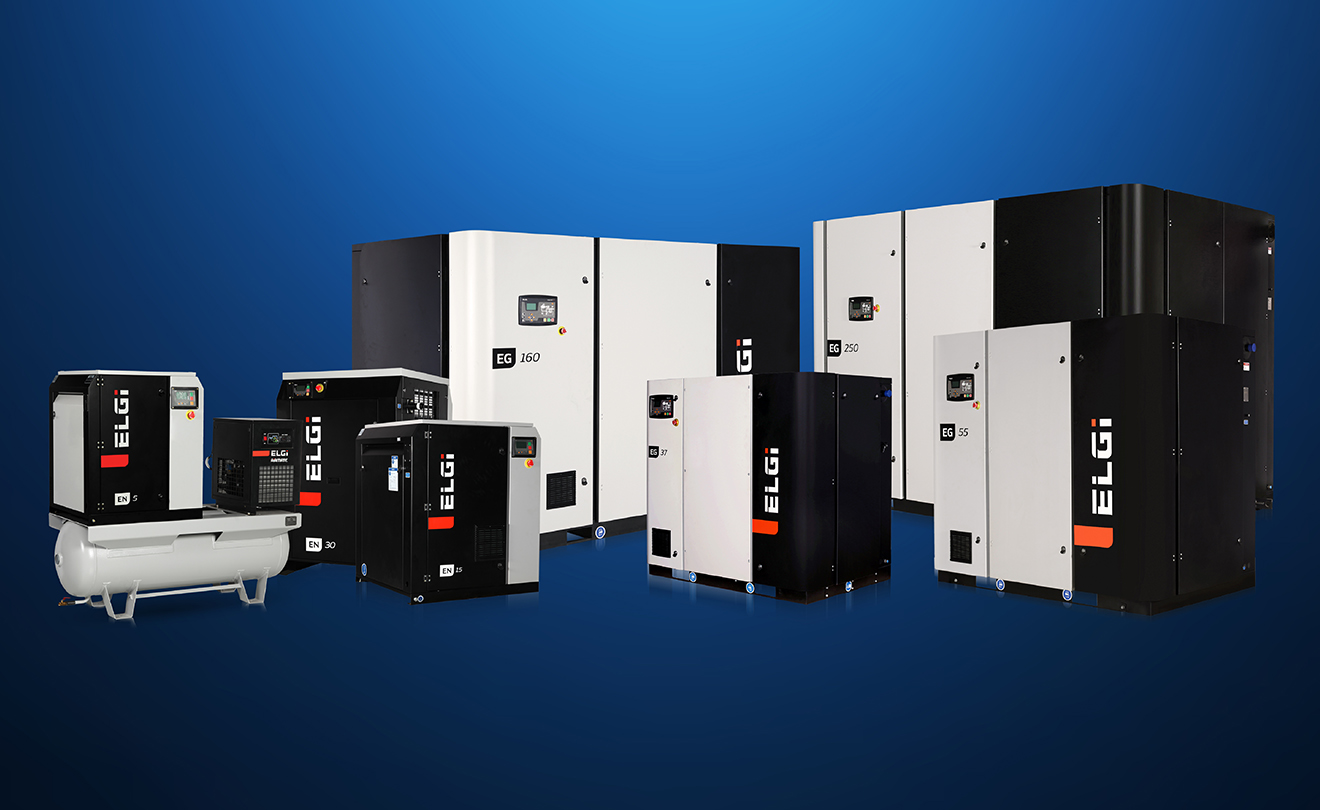 ELGi Oil Lubricated Rotary Screw Air Compressors